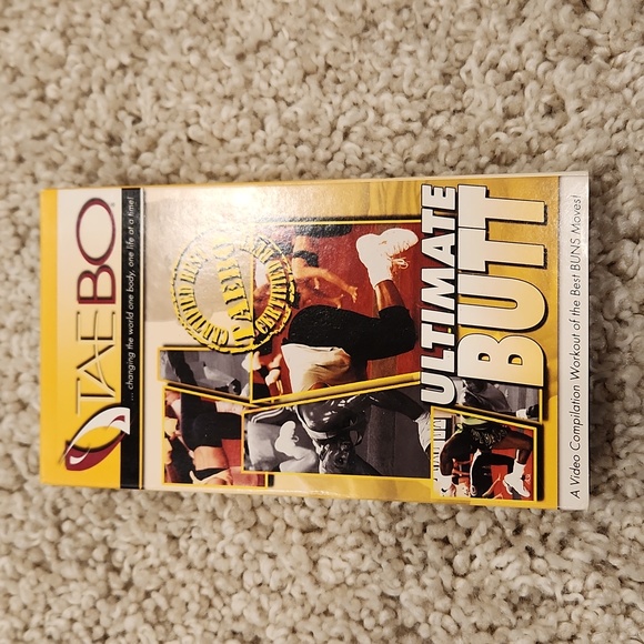 TaeBo Ultimate Butt VHS Cassette - Picture 1 of 3